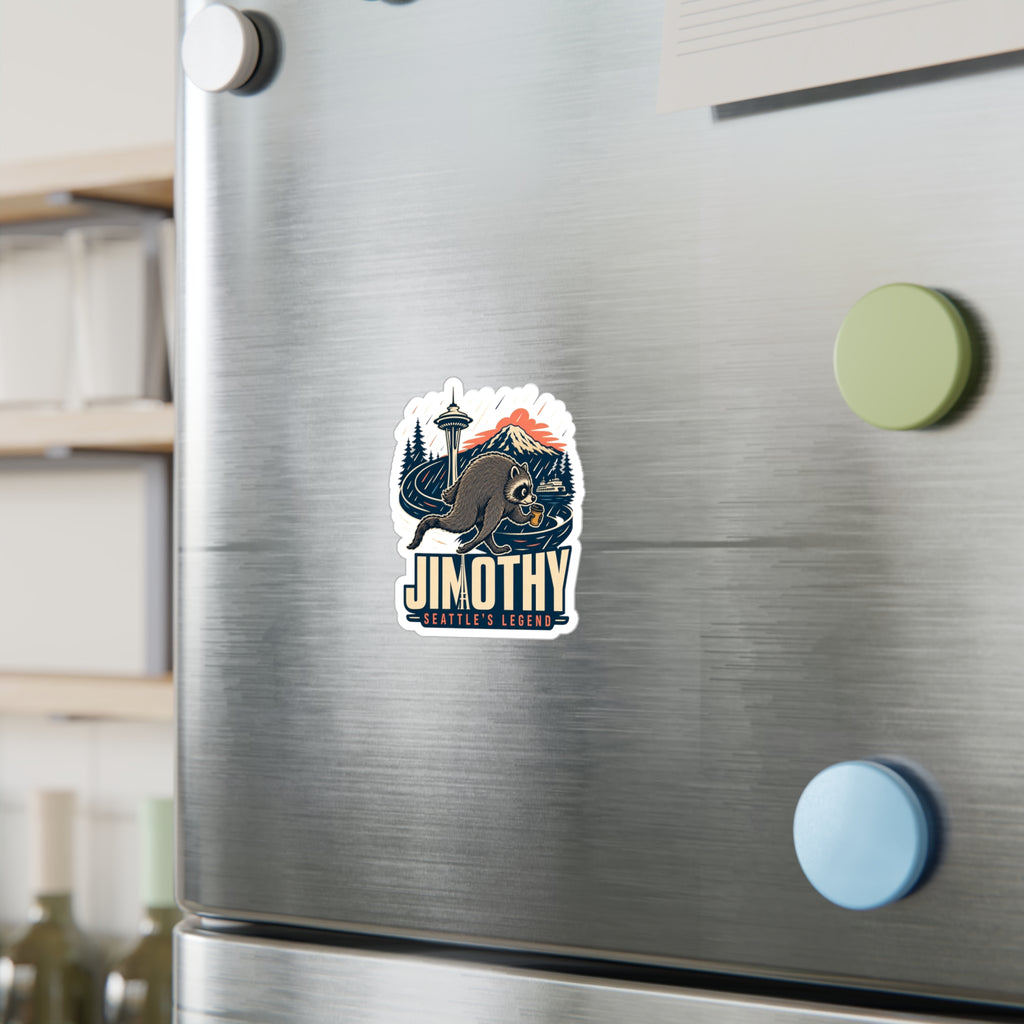 Jimothy Seattle Legend Sticker - Kiss-Cut Vinyl Decal (Seattle’s Legend)