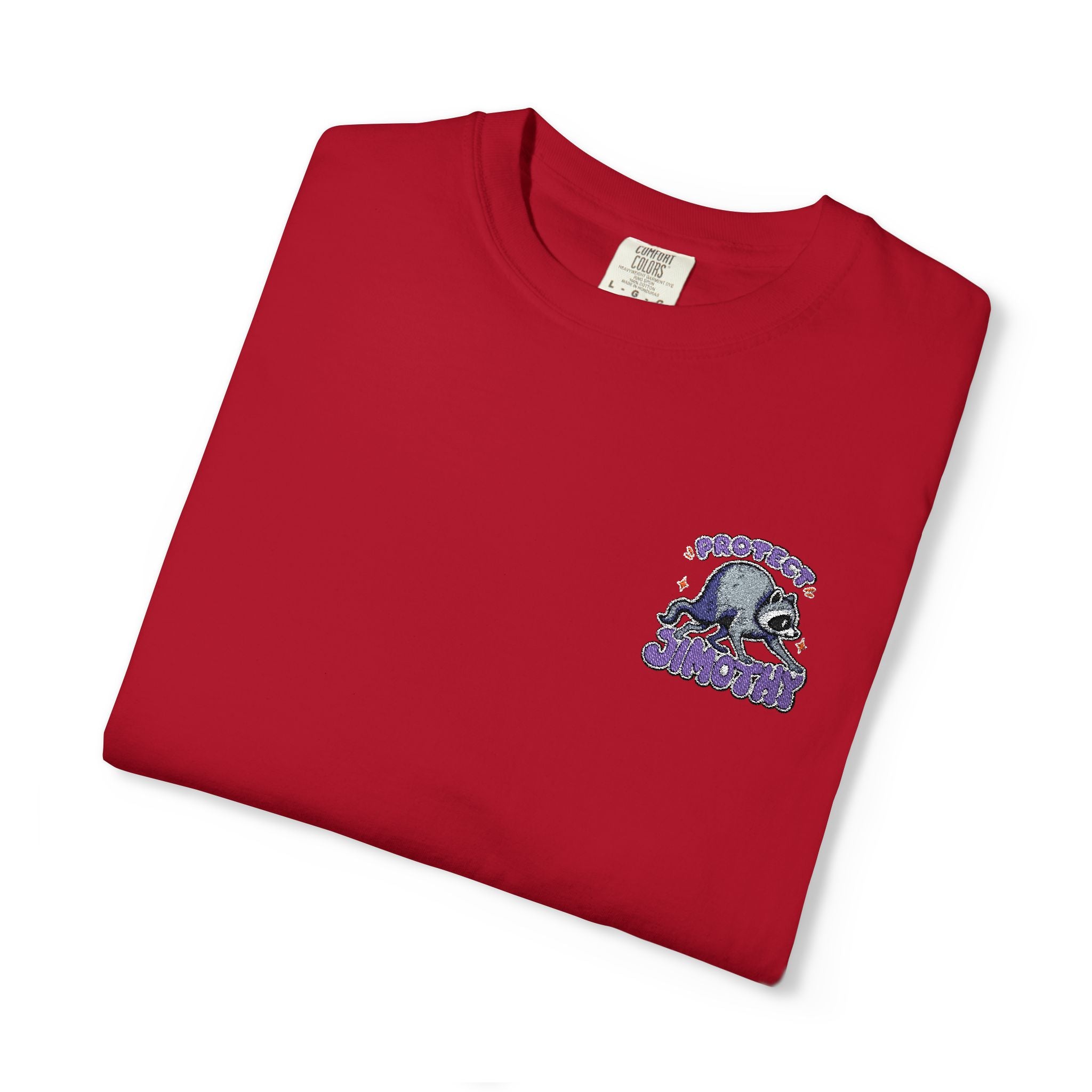 Uni-Sex Tee - Protect Jimothy Crew Chest Graphic Tee