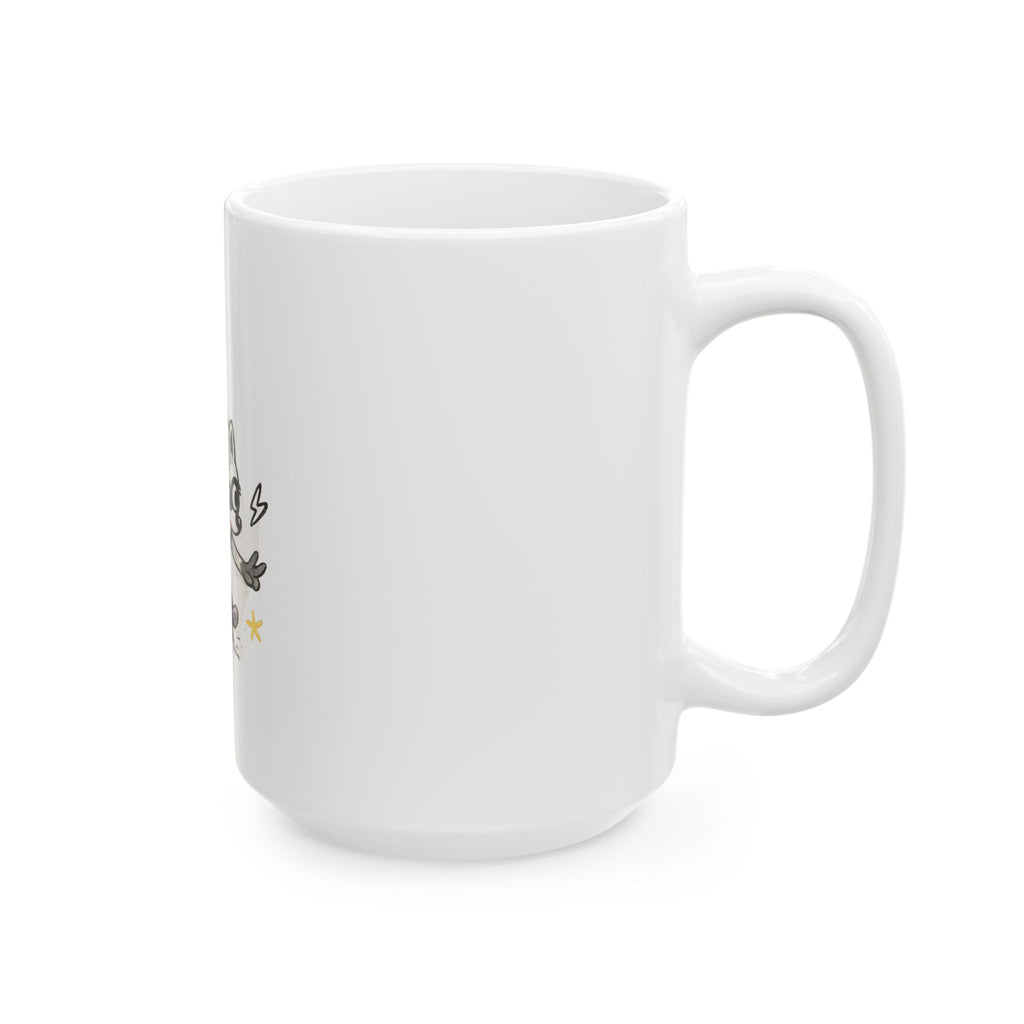 Design #3 Jimothy Skateboarding Sketch Ceramic Mug  (11oz & 15oz)