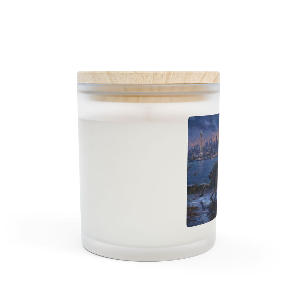 Multi-Scent Jimothy Nightscape Candle — Seattle Frosted Glass 11oz