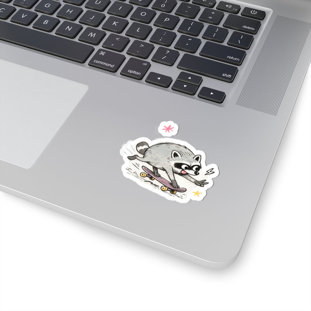 Design #3 - Skateboarding Jimothy Kiss-Cut Sticker