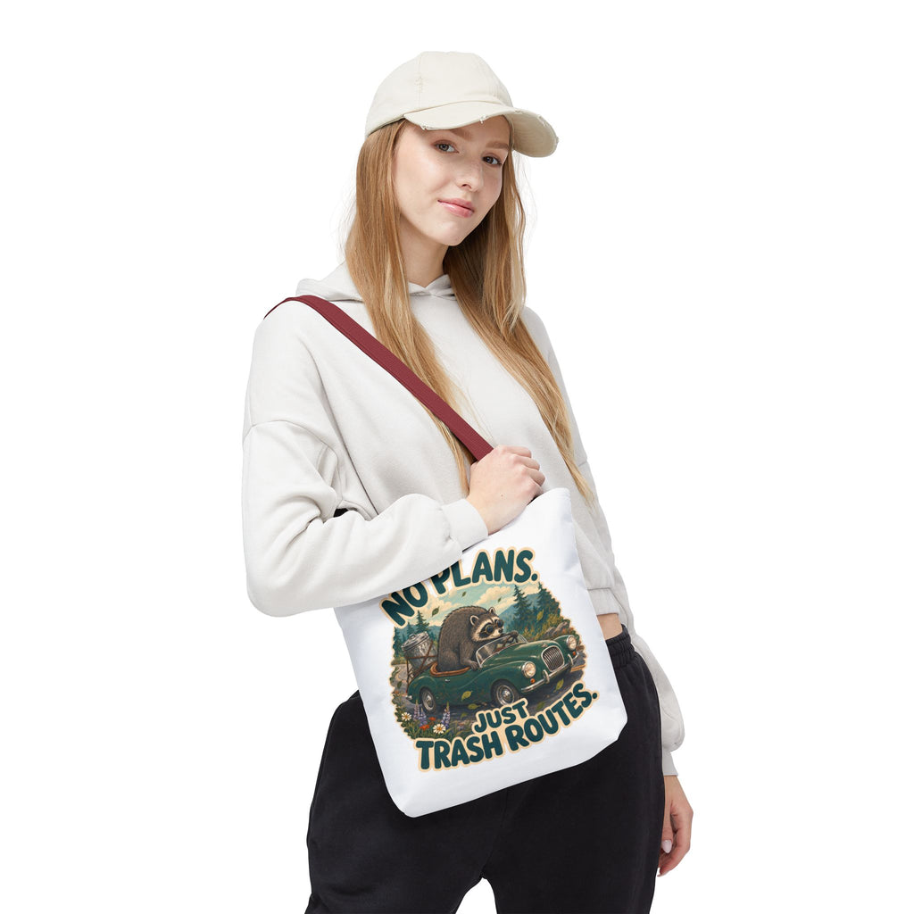 Multi-color Tote Bag -  Jimothy "No Plans Just Trash Routes"