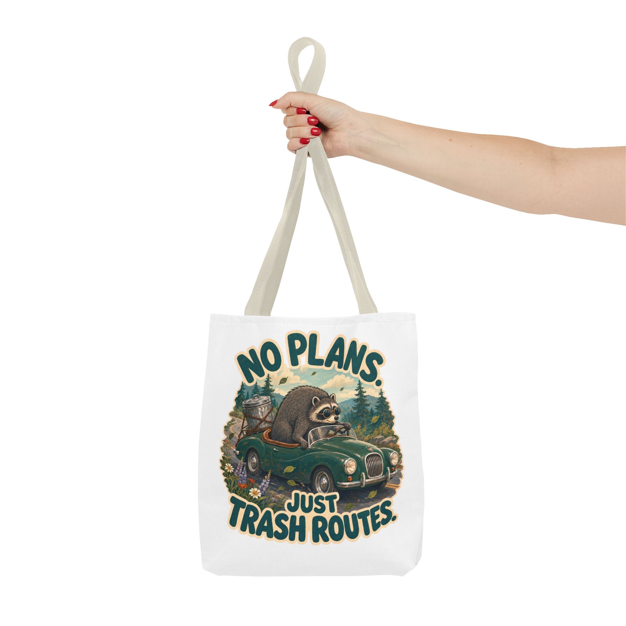 Multi-color Tote Bag -  Jimothy "No Plans Just Trash Routes"