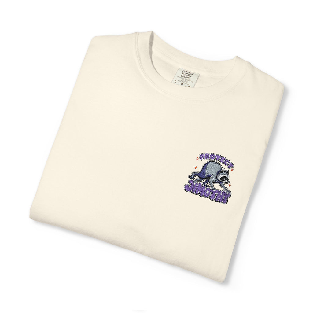 Uni-Sex Tee - Protect Jimothy Crew Chest Graphic Tee