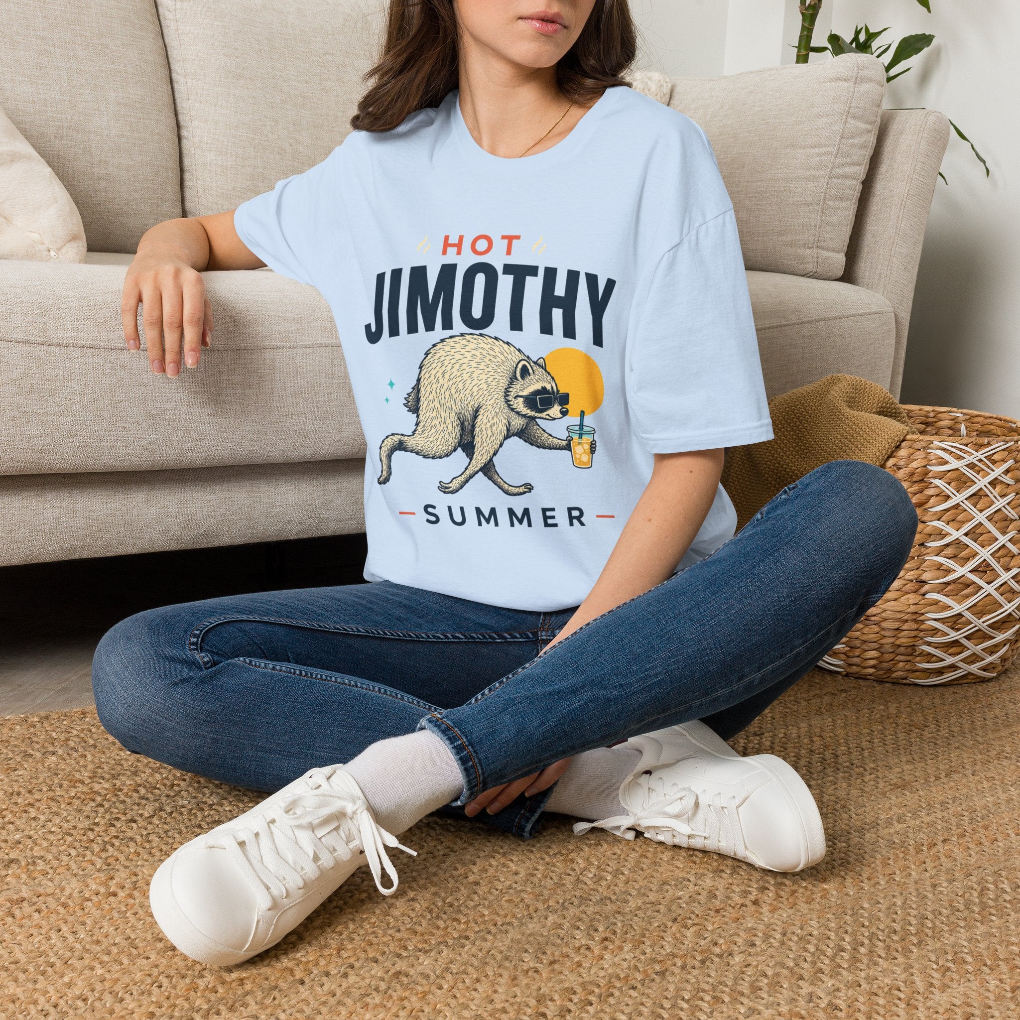 Unisex Multi-color - Hot Jimothy Graphic Tee