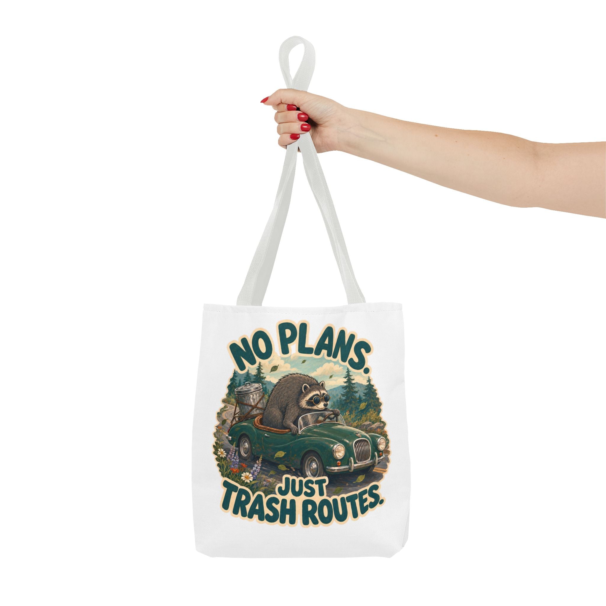 Multi-color Tote Bag -  Jimothy "No Plans Just Trash Routes"