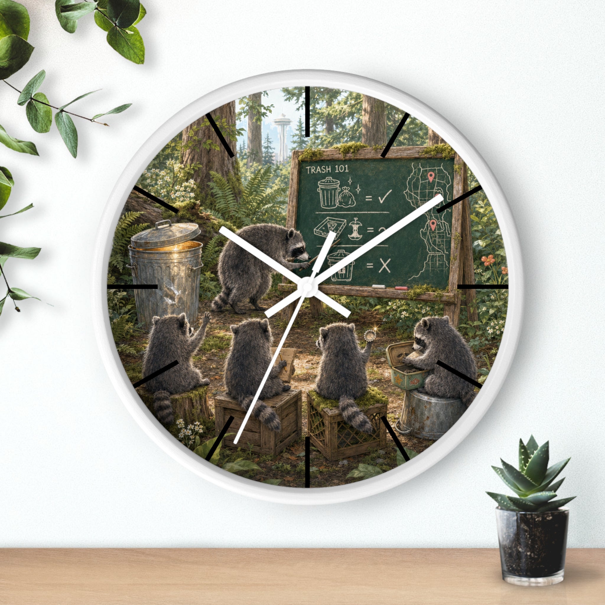 Multi-color Jimothy Wall Clock