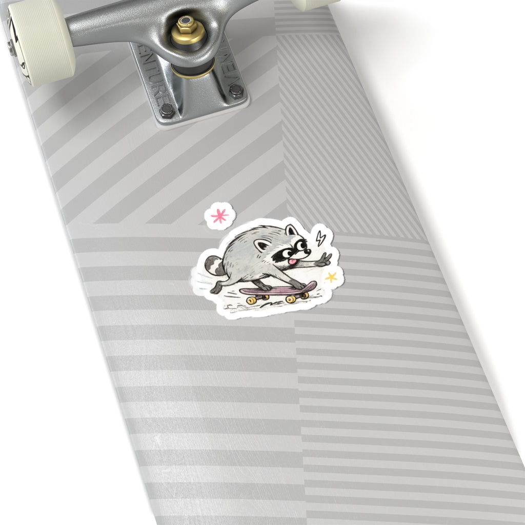 Design #3 - Skateboarding Jimothy Kiss-Cut Sticker