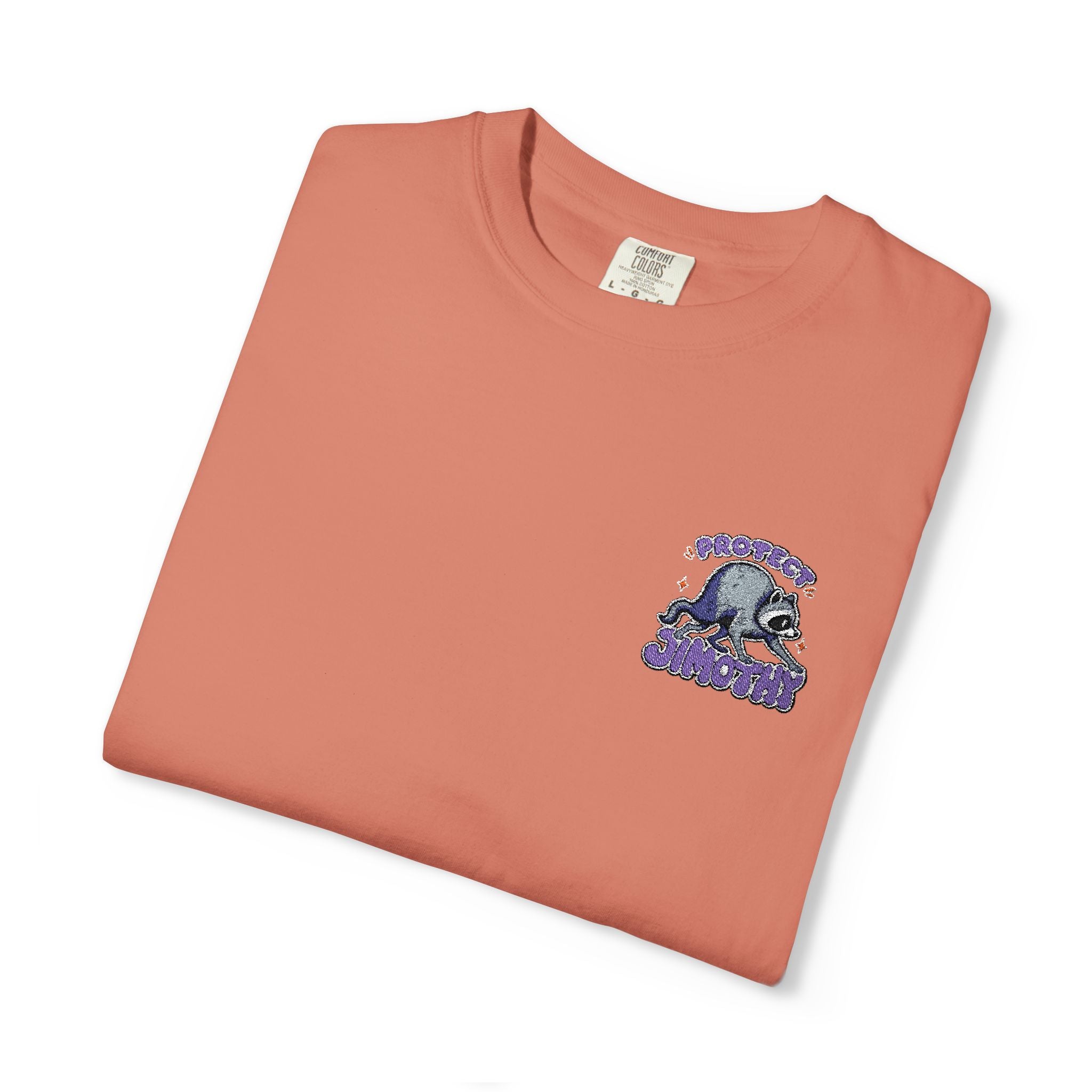 Uni-Sex Tee - Protect Jimothy Crew Chest Graphic Tee