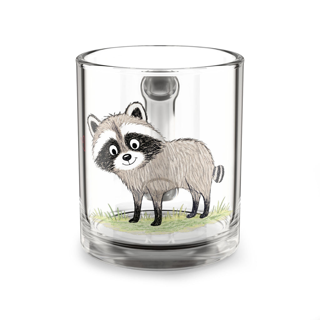 Jimothy Glass Mug 10oz Coffee Cup