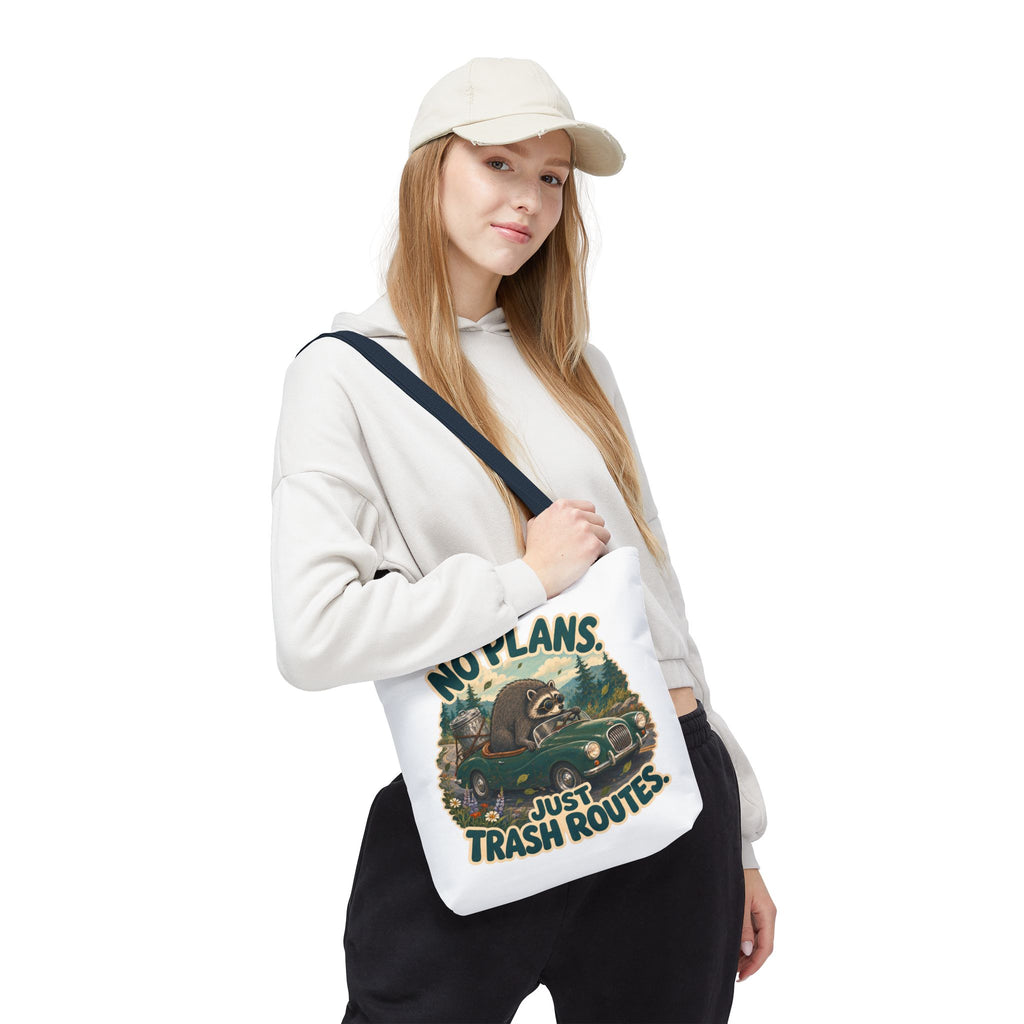 Multi-color Tote Bag -  Jimothy "No Plans Just Trash Routes"