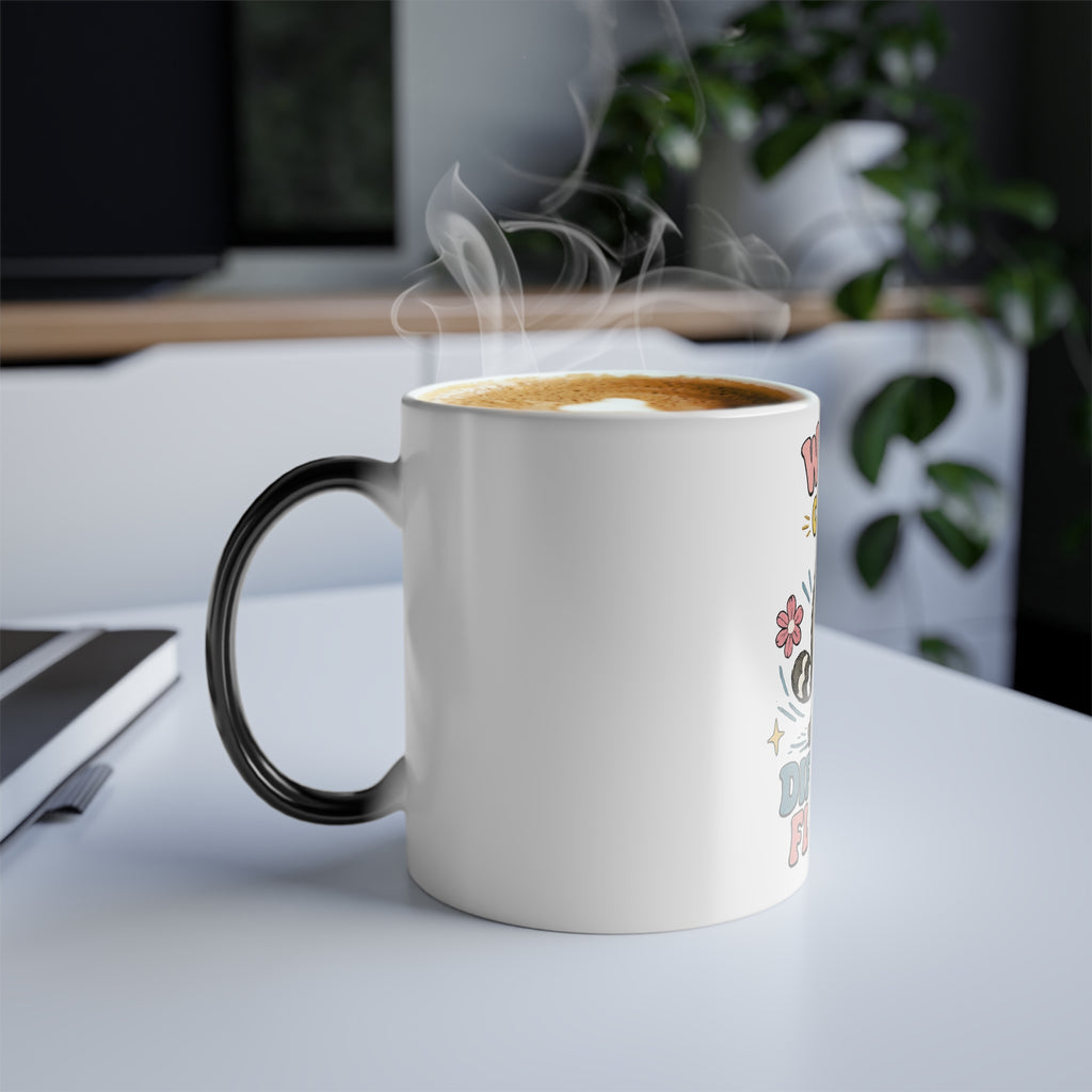 Color-Changing Mug — “We All Come In Different Flavors”  Coffee Cup Design #4