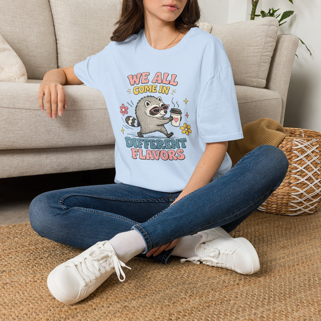 T-Shirt — "We All Come In Different Flavors" Design #4
