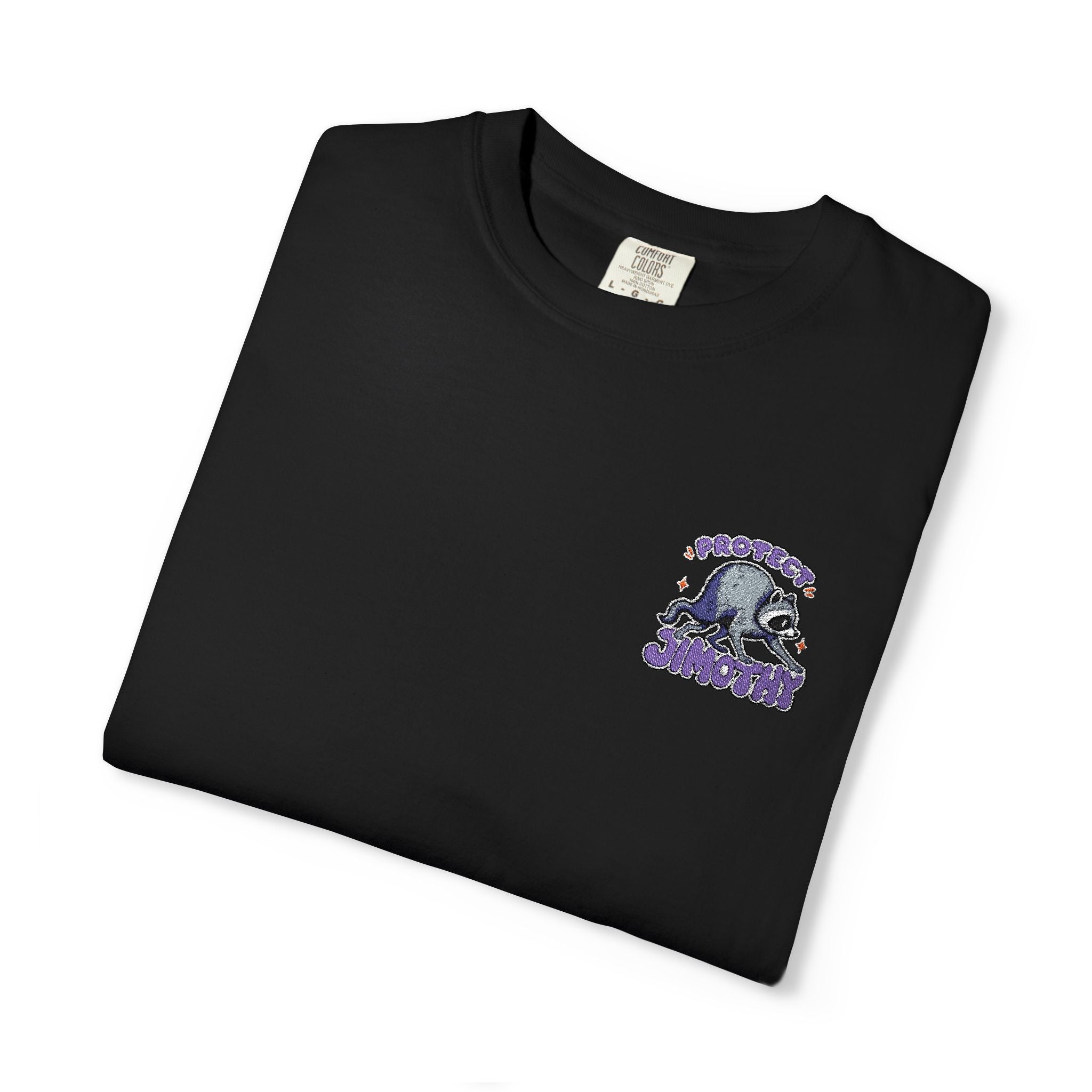 Uni-Sex Tee - Protect Jimothy Crew Chest Graphic Tee