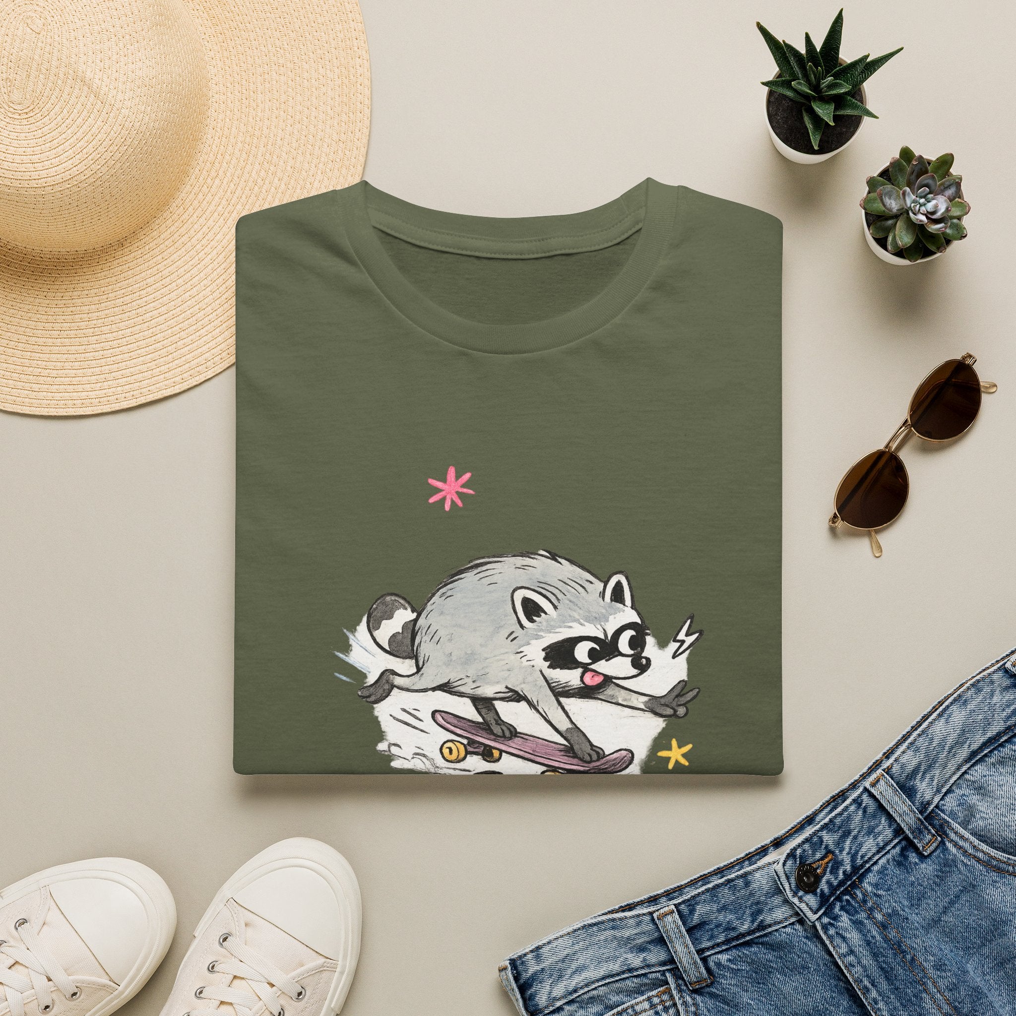 Design #3 Skateboarding Jimothy T-Shirt