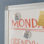 Magnet — "We All Come in Different Flavors" Round Button Magnet Design #4