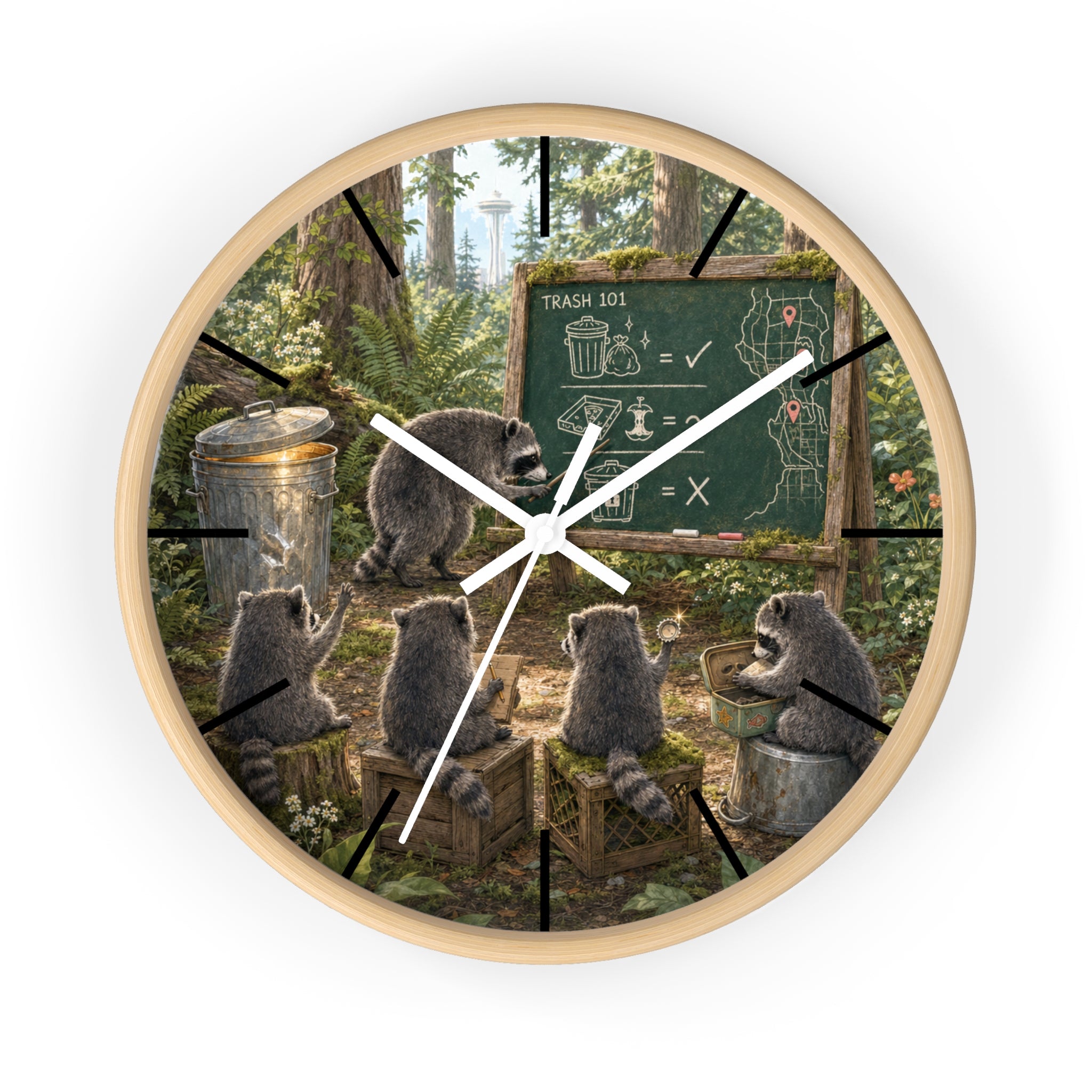 Multi-color Jimothy Wall Clock