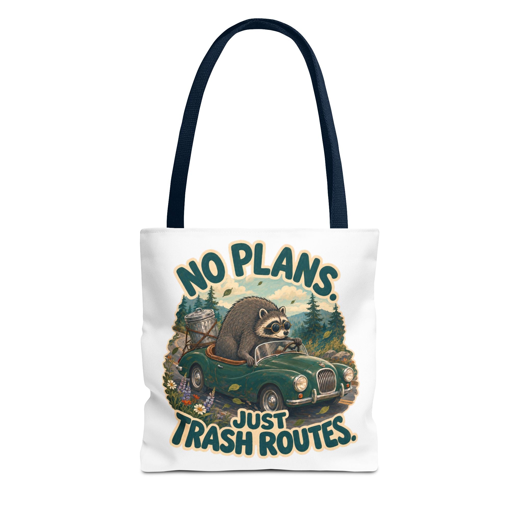 Multi-color Tote Bag -  Jimothy "No Plans Just Trash Routes"