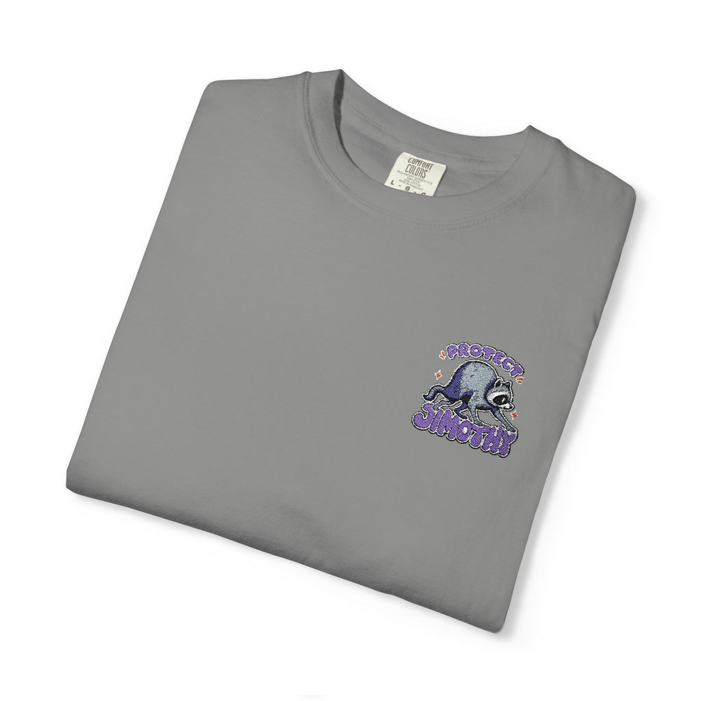 Uni-Sex Tee - Protect Jimothy Crew Chest Graphic Tee