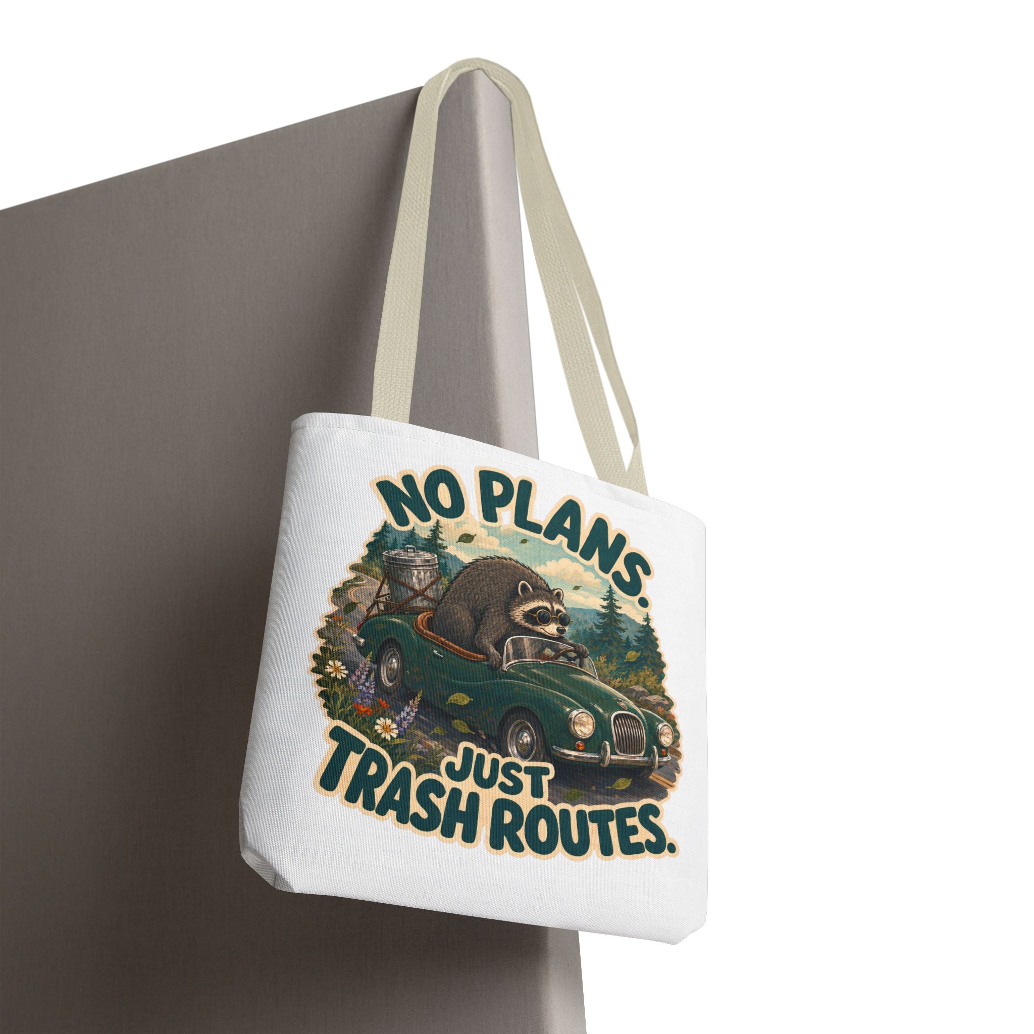 Multi-color Tote Bag -  Jimothy "No Plans Just Trash Routes"