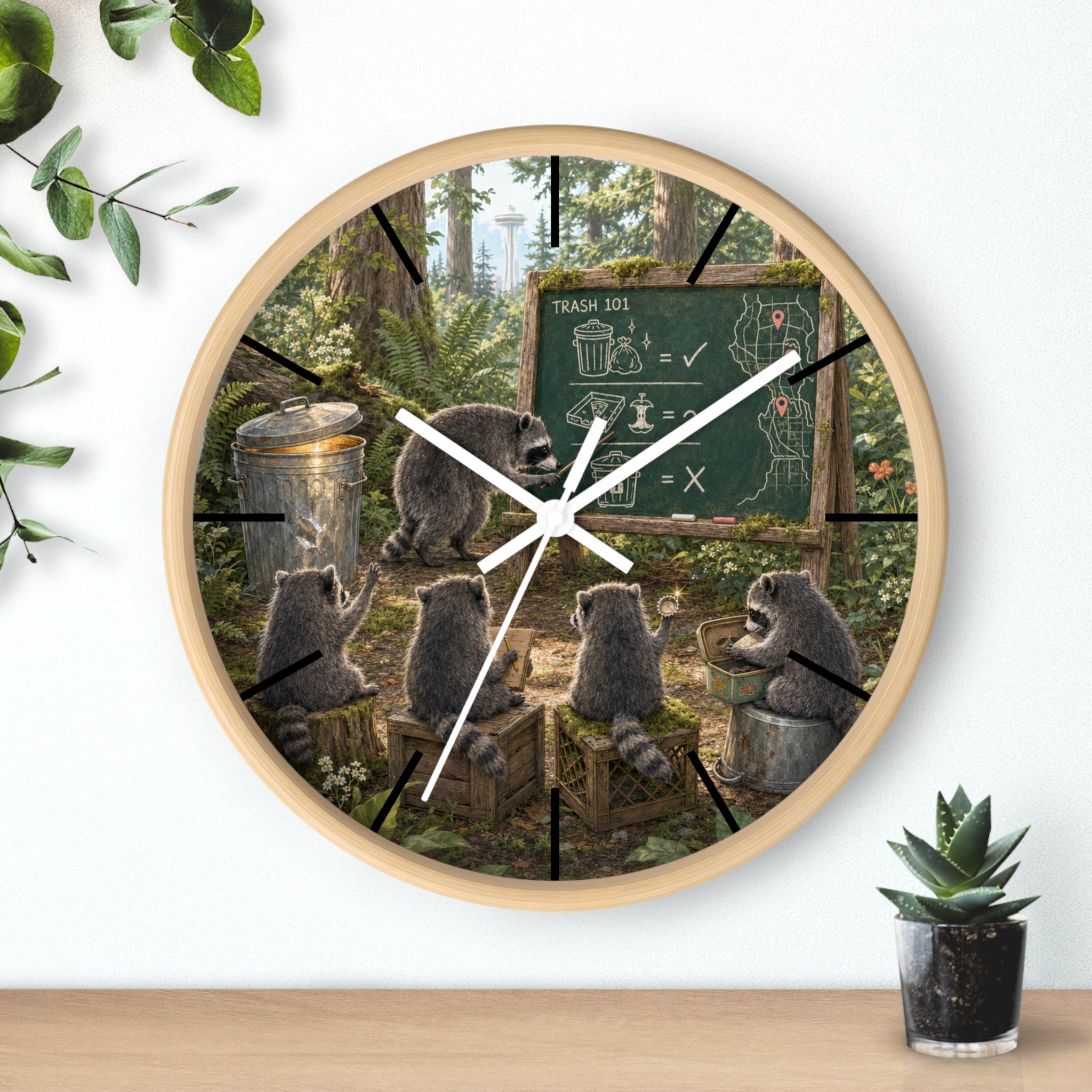 Multi-color Jimothy Wall Clock