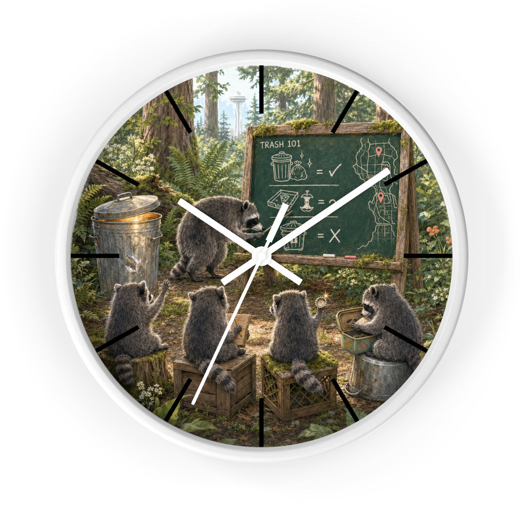Multi-color Jimothy Wall Clock