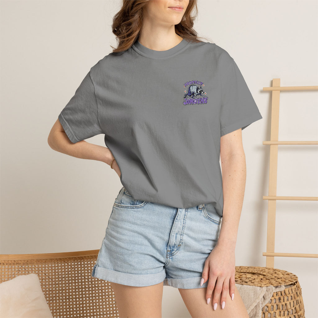 Uni-Sex Tee - Protect Jimothy Crew Chest Graphic Tee