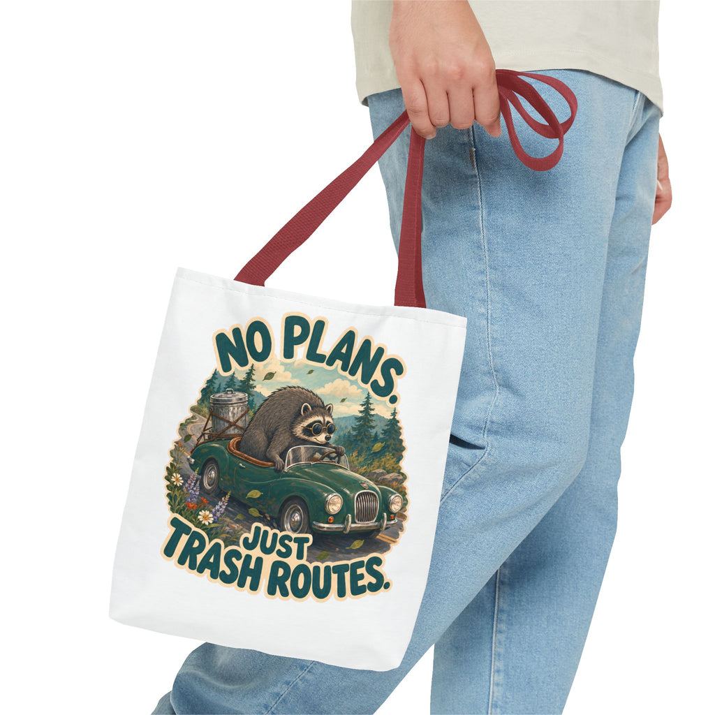 Multi-color Tote Bag -  Jimothy "No Plans Just Trash Routes"