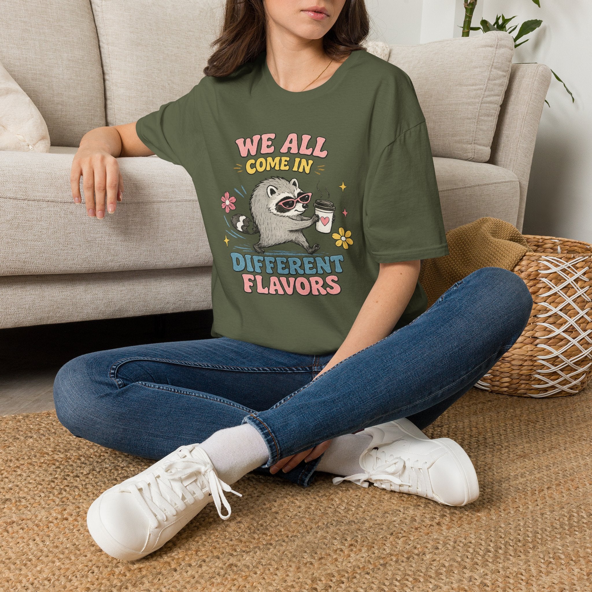 T-Shirt — "We All Come In Different Flavors" Design #4