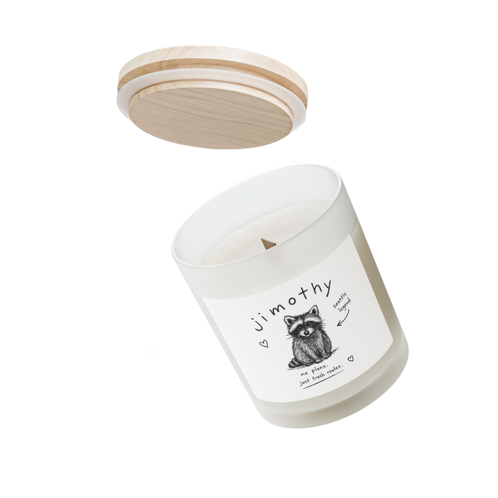 Multi-Scent Jimothy Nightscape Candle — Seattle Frosted Glass 11oz