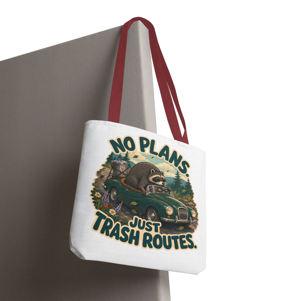 Multi-color Tote Bag -  Jimothy "No Plans Just Trash Routes"