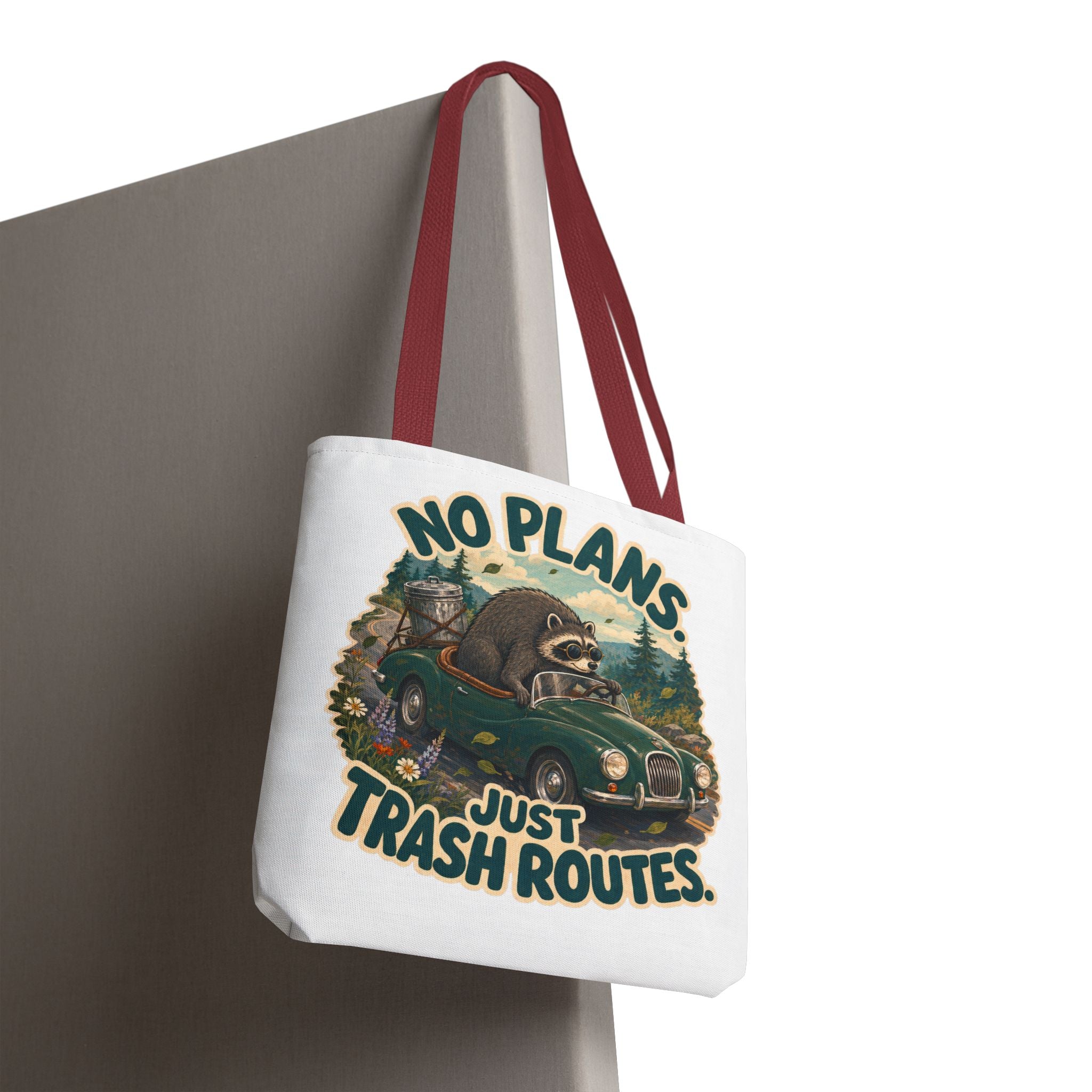 Multi-color Tote Bag -  Jimothy "No Plans Just Trash Routes"