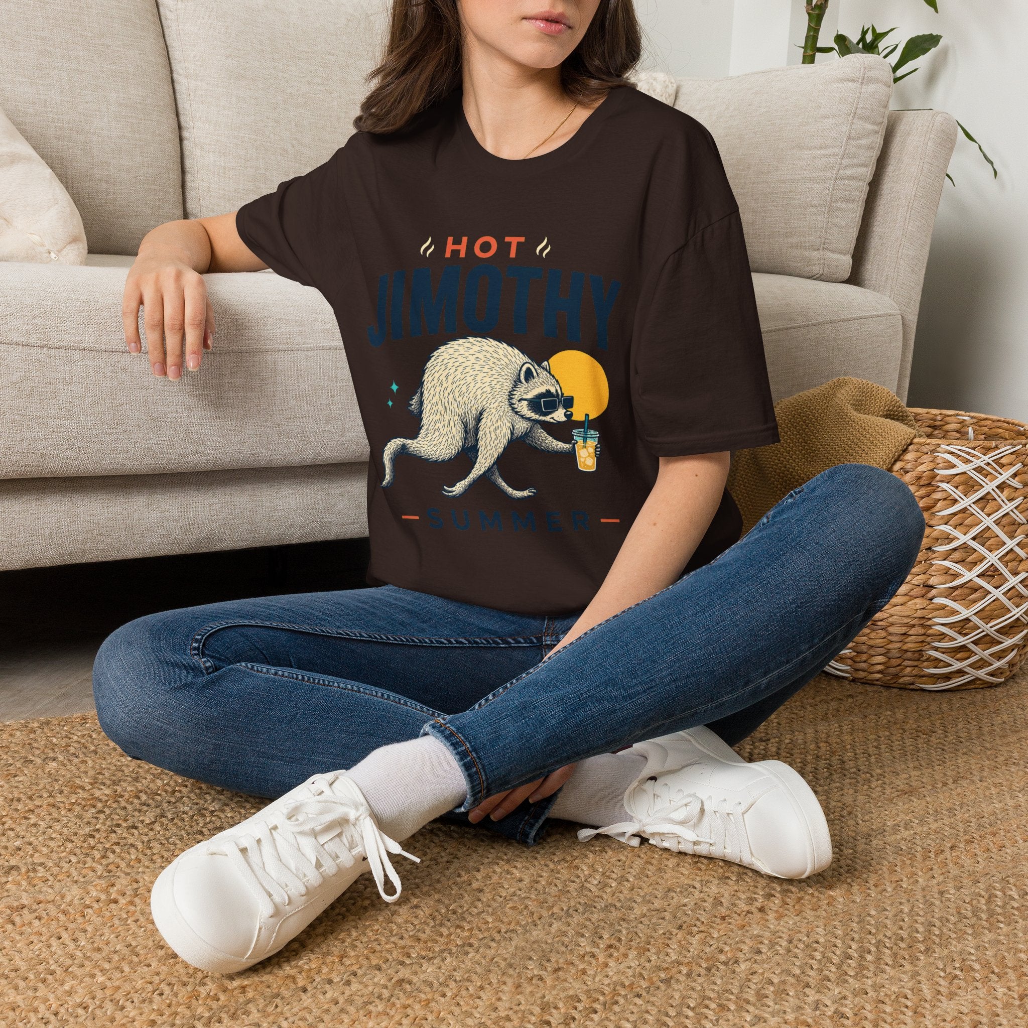 Unisex Multi-color - Hot Jimothy Graphic Tee