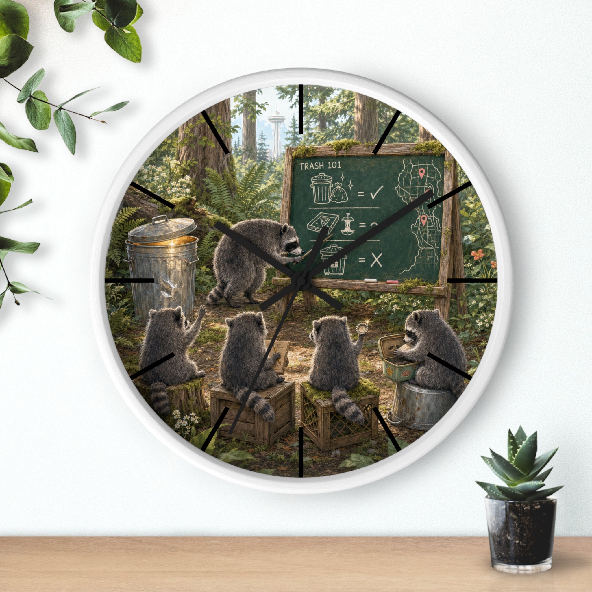 Multi-color Jimothy Wall Clock