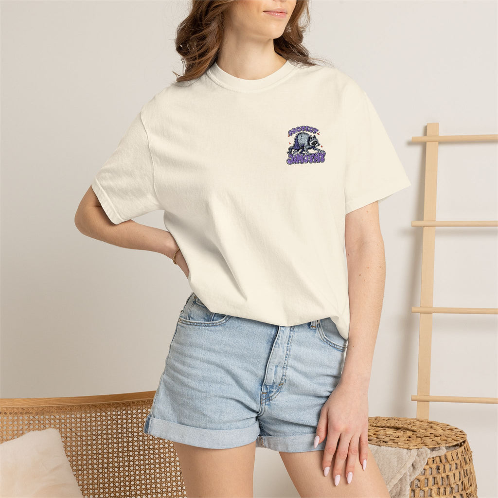 Uni-Sex Tee - Protect Jimothy Crew Chest Graphic Tee