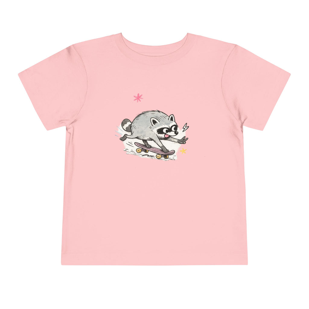 Toddler Tee — Design #3 Skateboarding Jimothy Kids Shirt