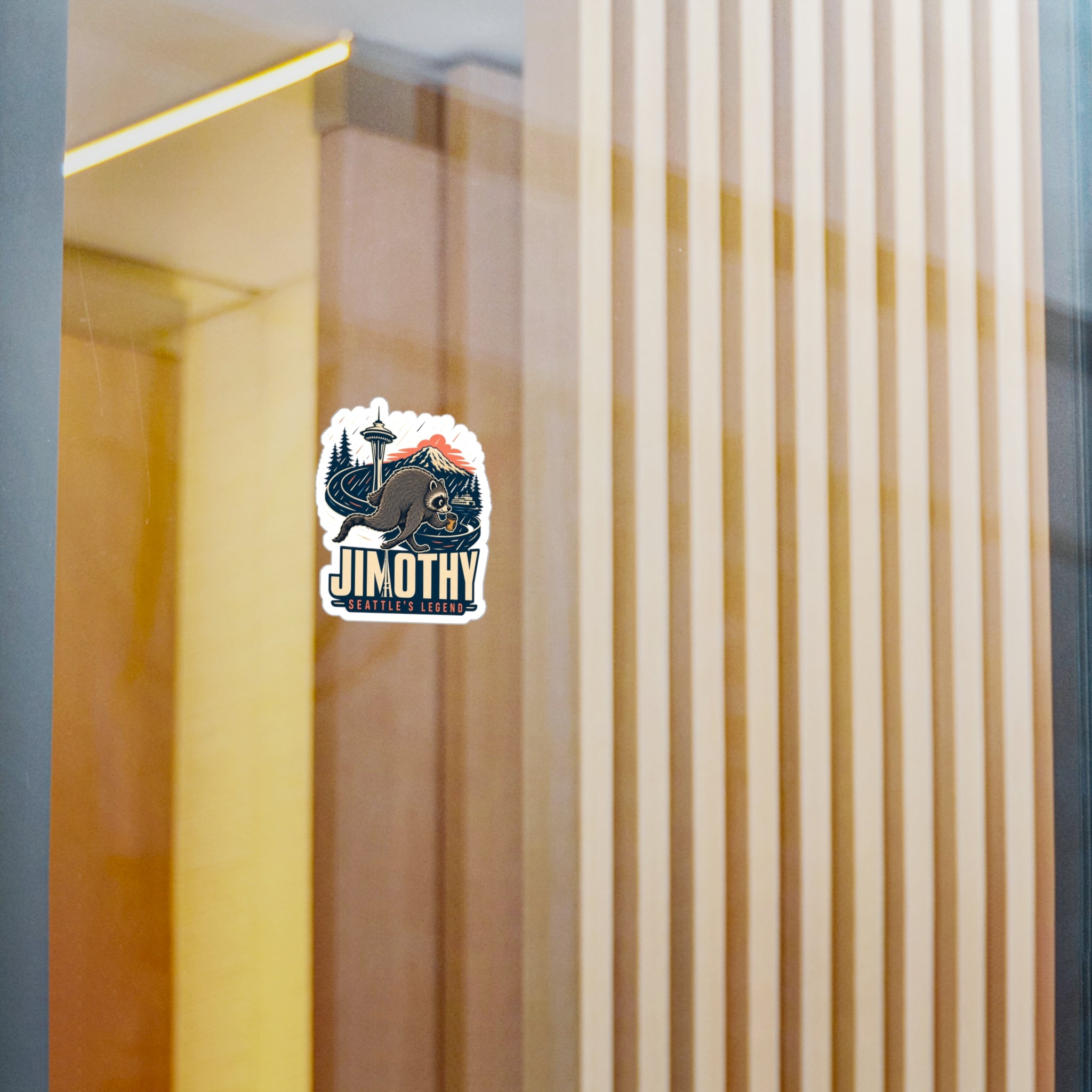 Jimothy Seattle Legend Sticker - Kiss-Cut Vinyl Decal (Seattle’s Legend)