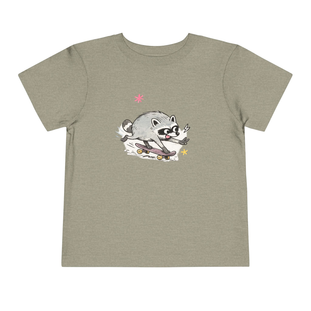 Toddler Tee — Design #3 Skateboarding Jimothy Kids Shirt