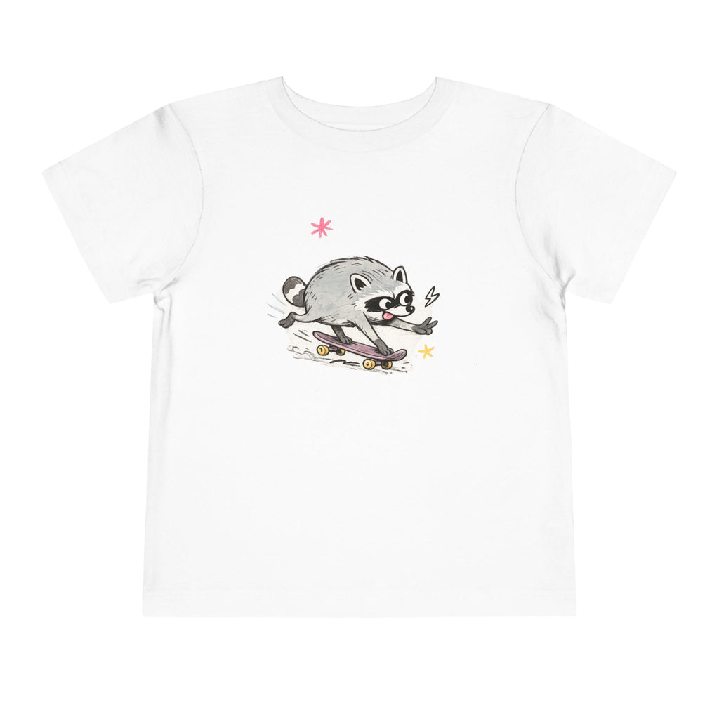 Toddler Tee — Design #3 Skateboarding Jimothy Kids Shirt