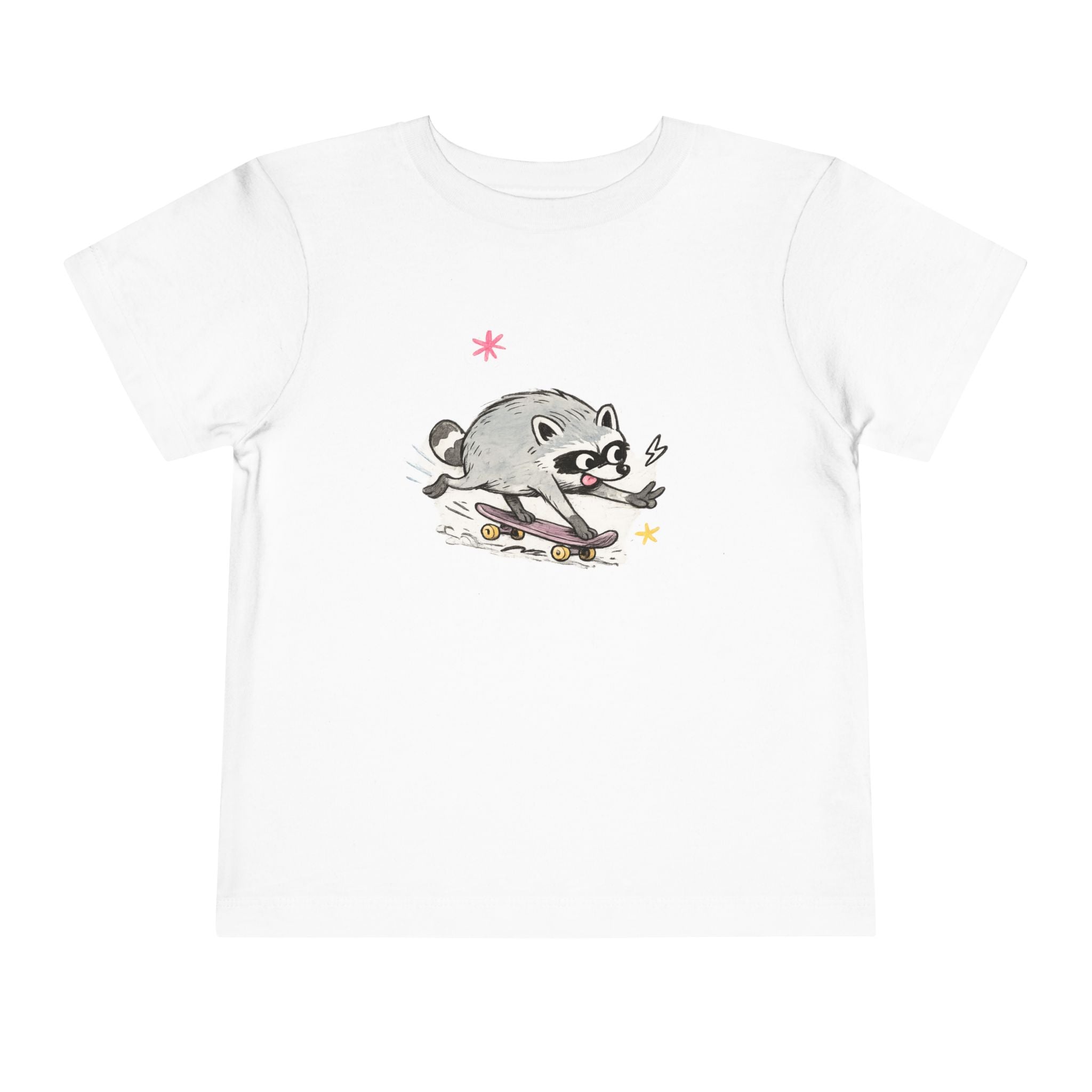 Toddler Tee — Design #3 Skateboarding Jimothy Kids Shirt