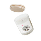 Design #3 Skateboard Jimothy Frosted Glass Candle — 11oz Multi-Scented Candle