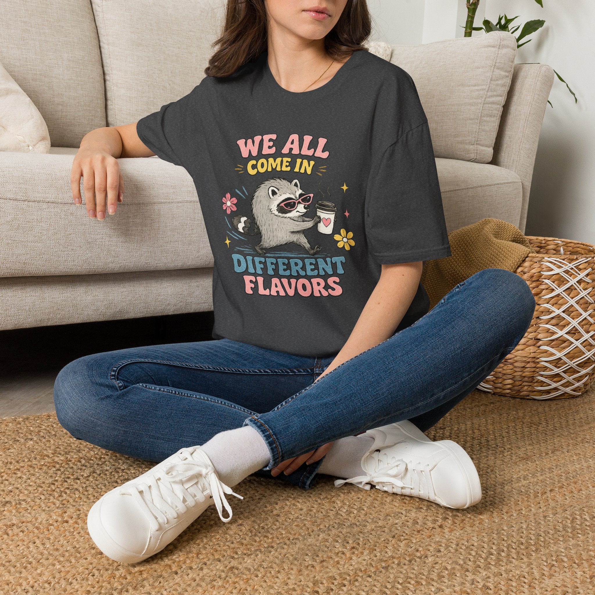T-Shirt — "We All Come In Different Flavors" Design #4