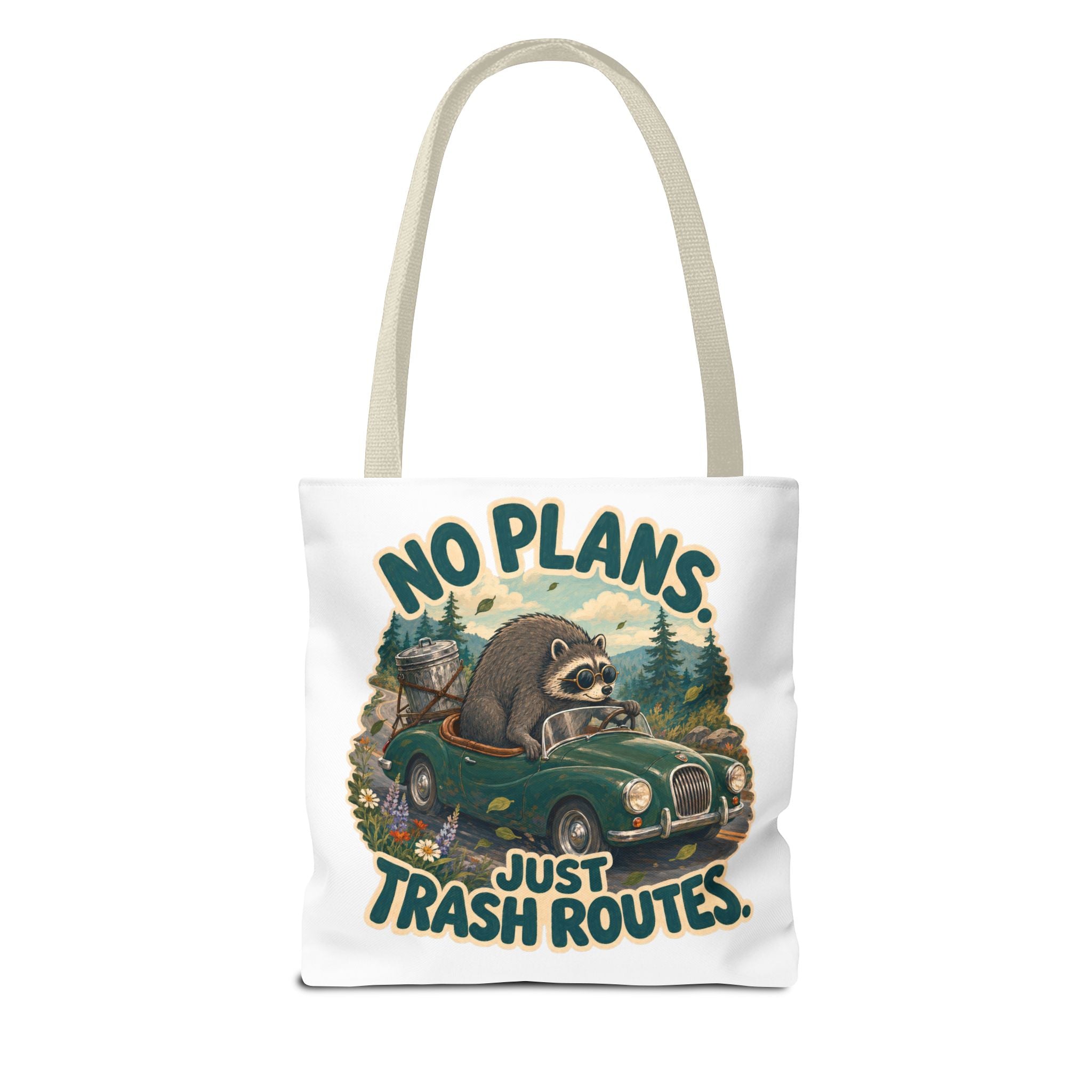 Multi-color Tote Bag -  Jimothy "No Plans Just Trash Routes"