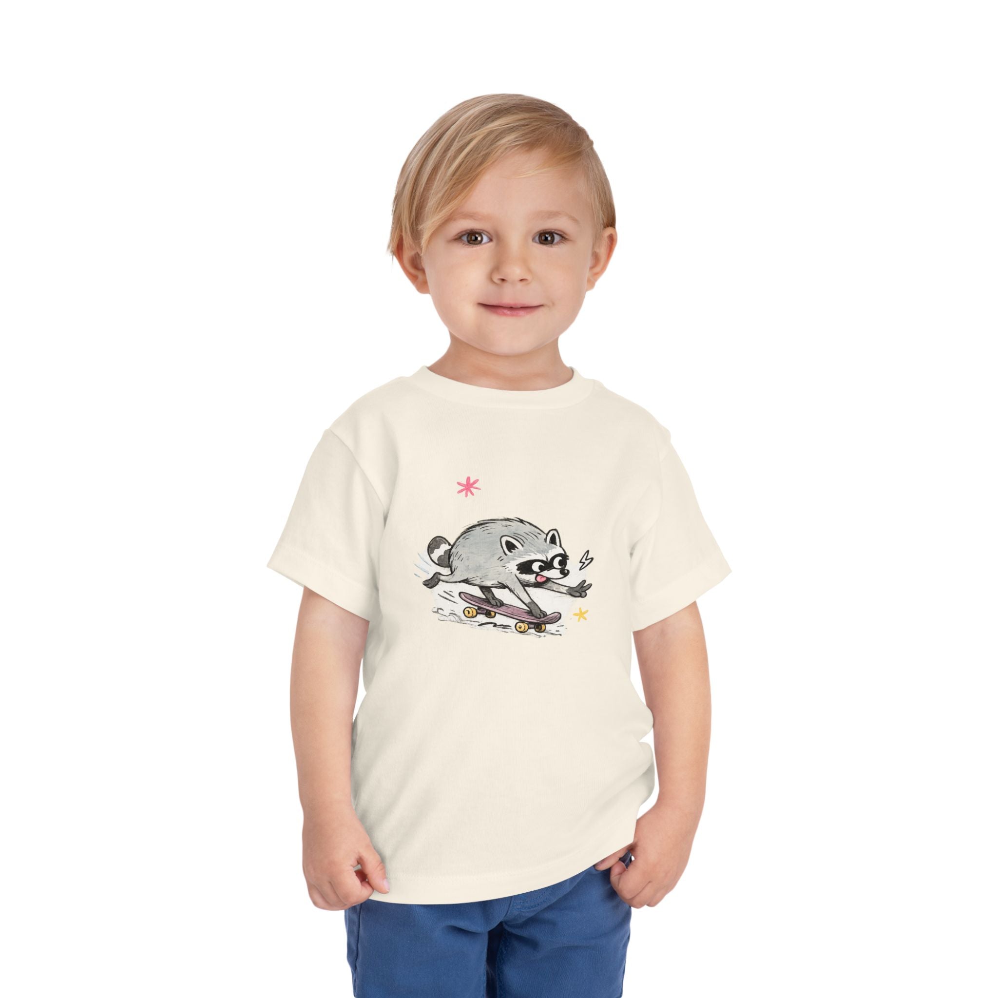 Toddler Tee — Design #3 Skateboarding Jimothy Kids Shirt