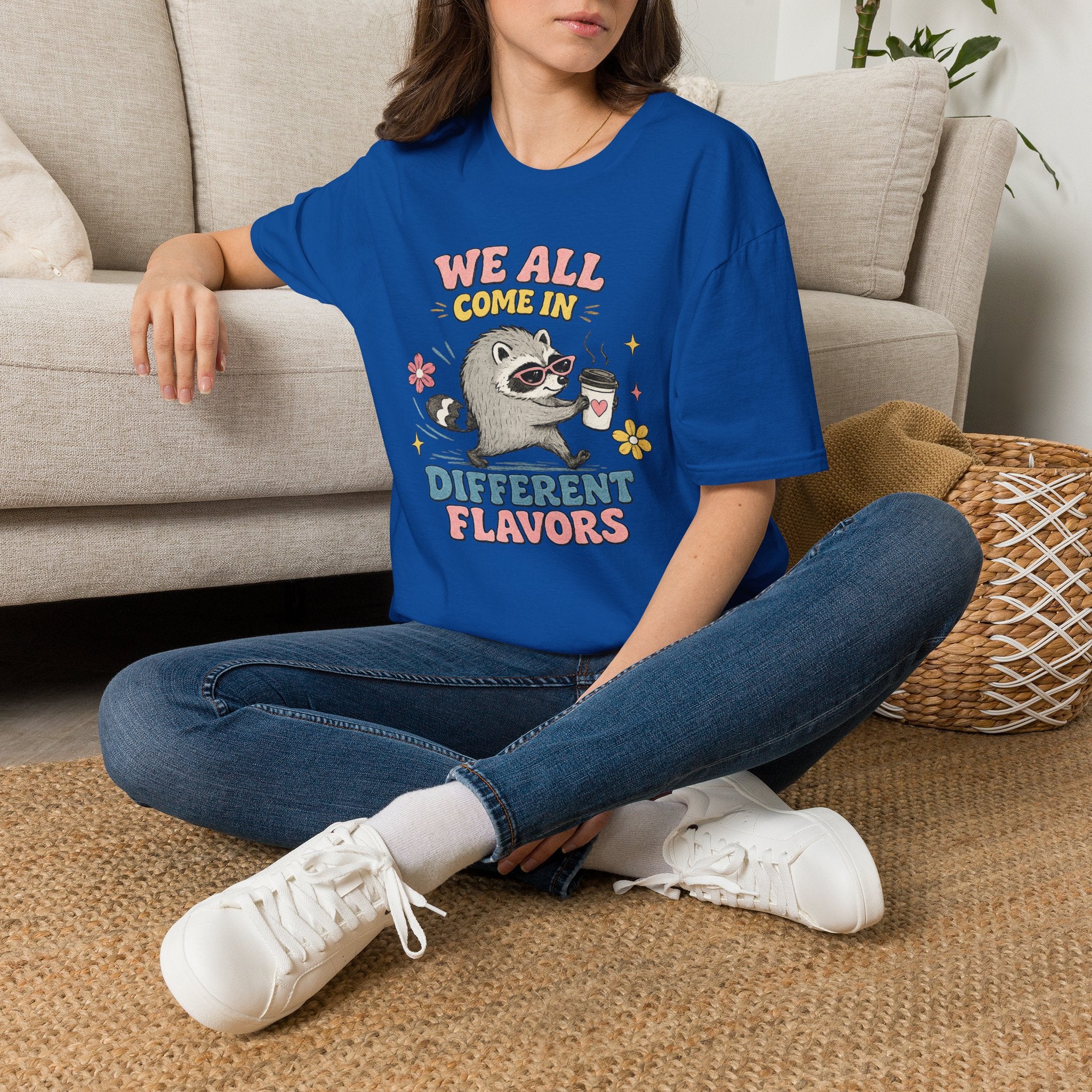 T-Shirt — "We All Come In Different Flavors" Design #4