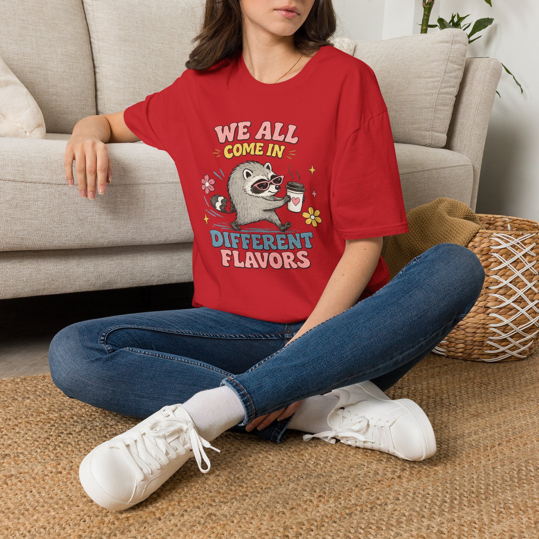 T-Shirt — "We All Come In Different Flavors" Design #4