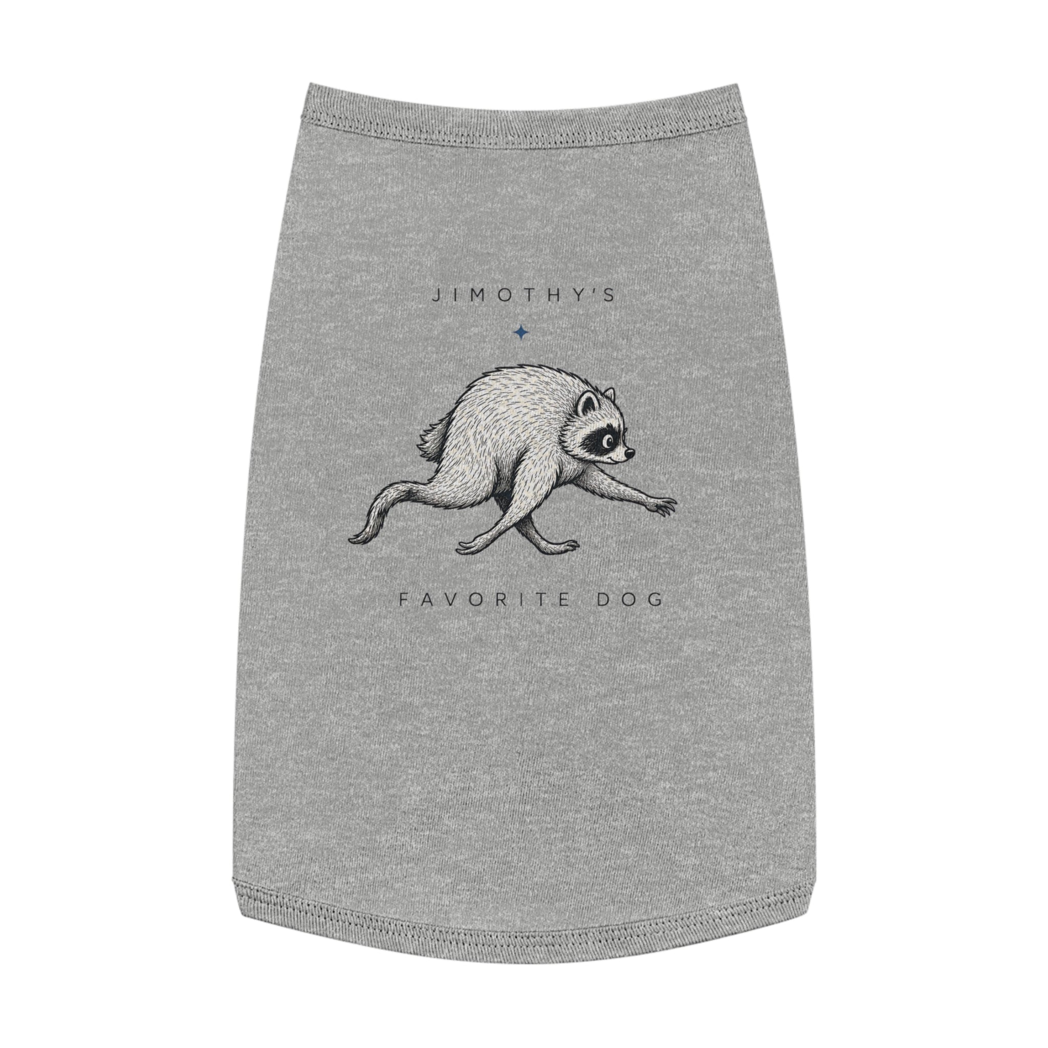 Jimothy Pet Tank Top – Cute Vintage Illustration Dog & Cat Tee