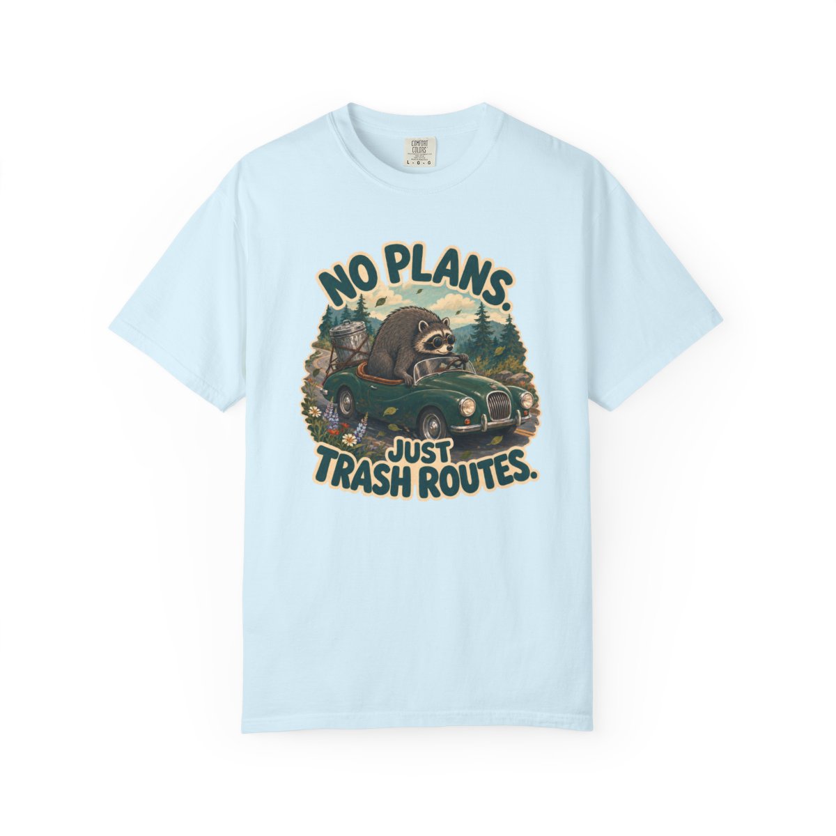 Unisex Multi-Color - Jimothy No Plans Just Trash Routes T-Shirt
