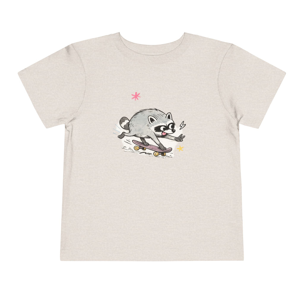 Toddler Tee — Design #3 Skateboarding Jimothy Kids Shirt
