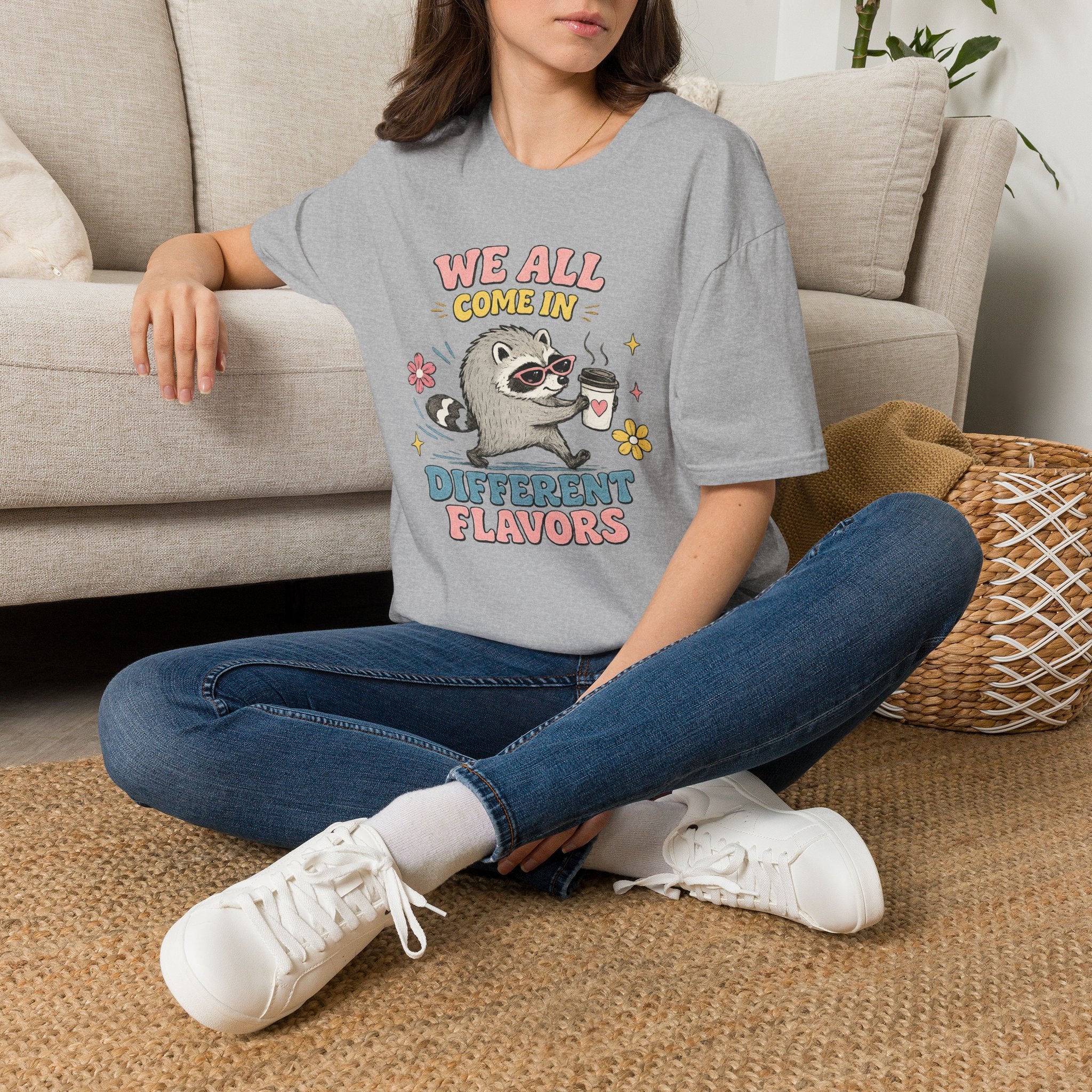 T-Shirt — "We All Come In Different Flavors" Design #4